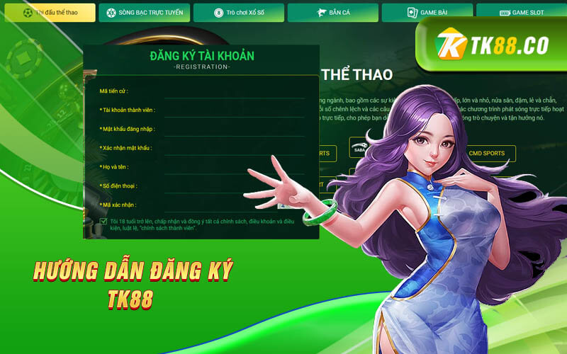 Hướng dẫn đăng ký Hướng dẫn đăng ký